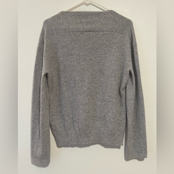 Inhabit Gray Cashmere Sweater size S - Picture 2 of 8